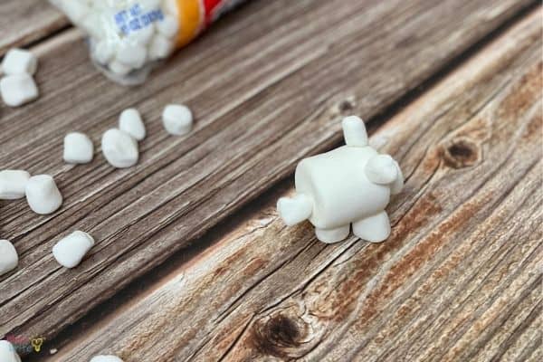 3D Marshmallow Polar Bear Craft (3)