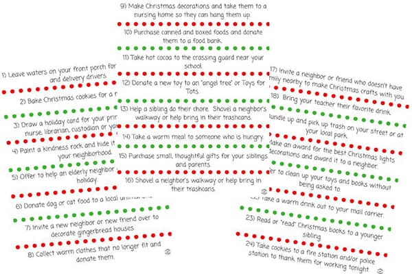 Christmas Kindness Activities