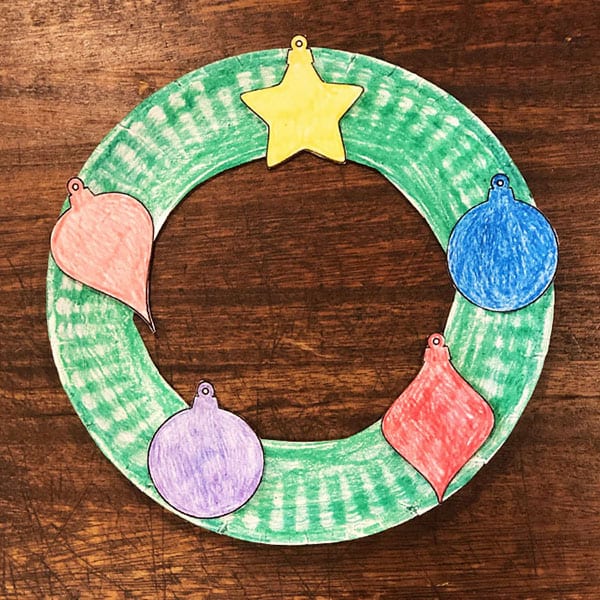 Christmas Wreath Craft