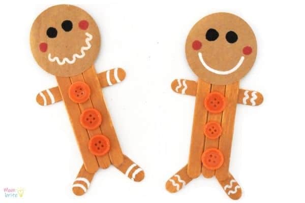 Craft Stick Gingerbread Man (1)