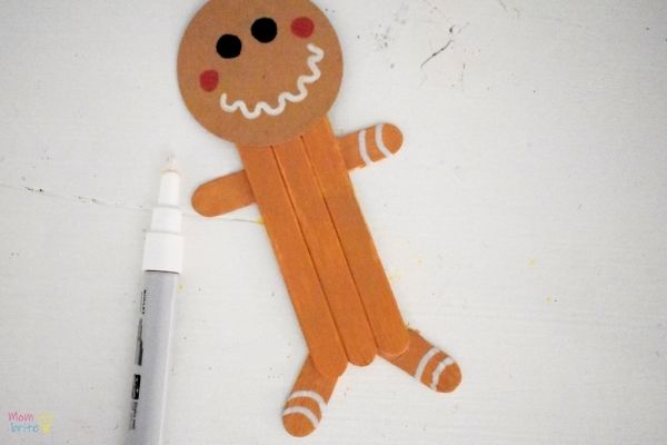 Craft Stick Gingerbread Man (9)