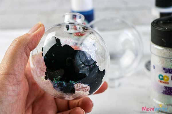 Painted Clear Ornament