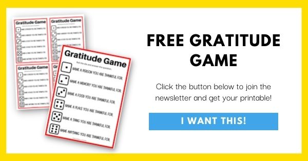 Gratitude Game Email List Opt-In