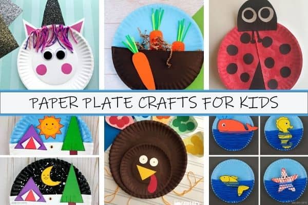 Paper plate on sale craft ideas