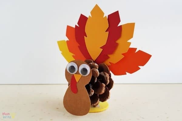 Adorable Pinecone Turkey Thanksgiving Crafts For Kids Free Printable 25-free-printable-turkey-templates-printabulls
