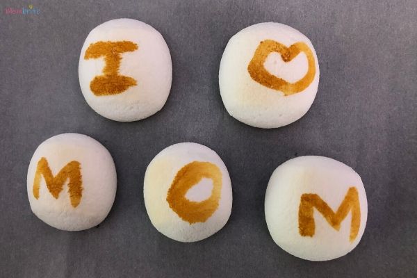 Secret Messages on Marshmallows