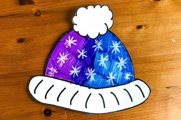 Simple Winter Hat Craft