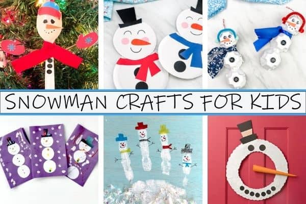 Snowman Craft - The Best Ideas for Kids