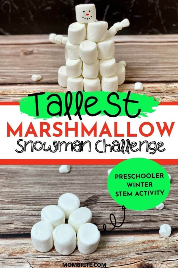 Tallest Snowman Challenge Pin