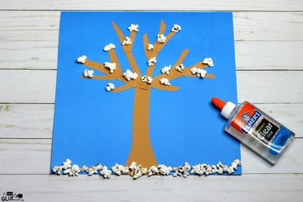 Winter Tree Craft Image