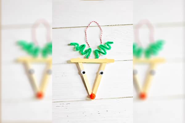 colorful sleds popsicle sticks