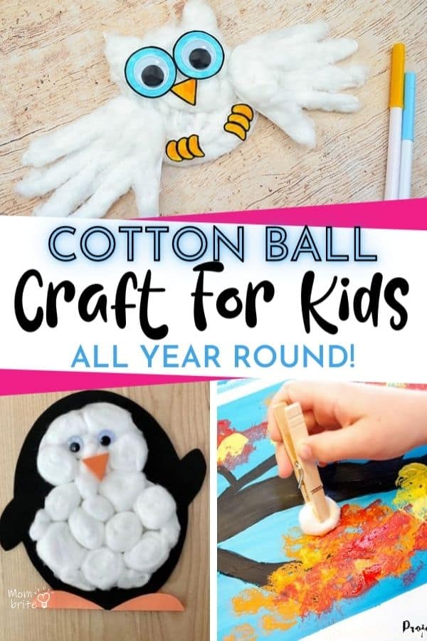 Art For Kids: Cotton Wool Cloud Pictures - Let's Do Something Crafty