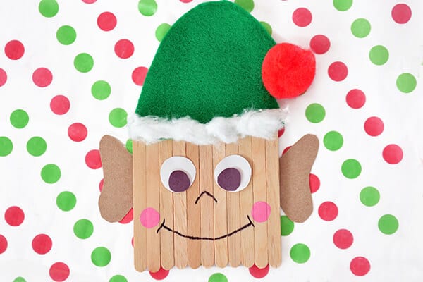 popsicle stick elf