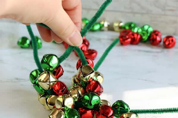 ribbon jingle bells craft