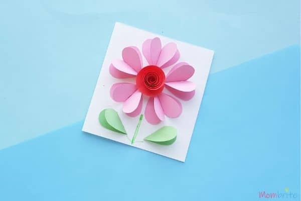 3D Heart Flower Card (1)