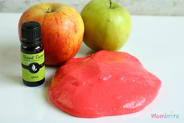 How to Make Red Apple-Scented Slime