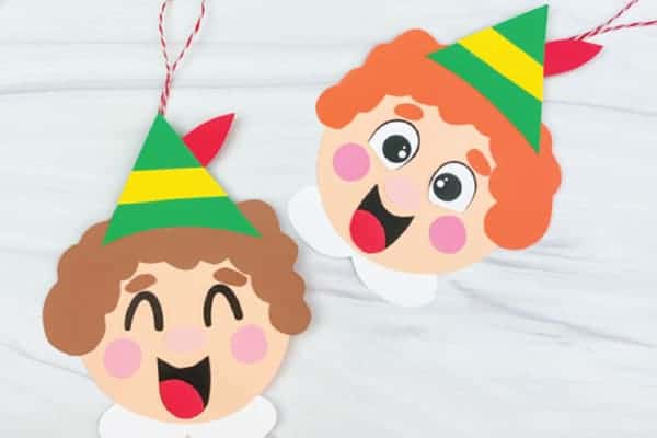 Buddy The Elf Ornament Craft 