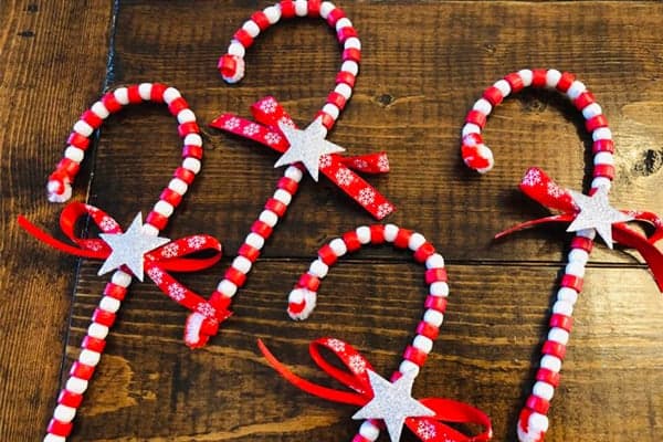 Christmas Synthetic Candy Cane Stick Ornament 