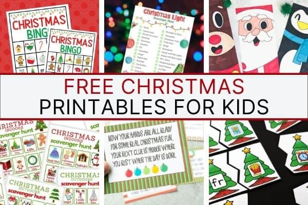 Free Christmas Printables for Kids