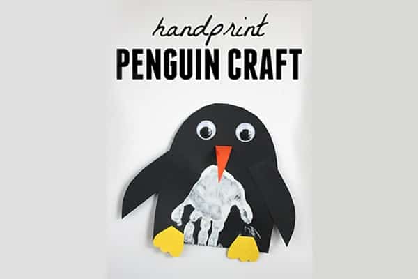 Hand made print for penguin-min