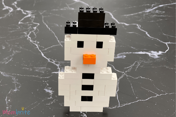 LEGO Snowman Steps