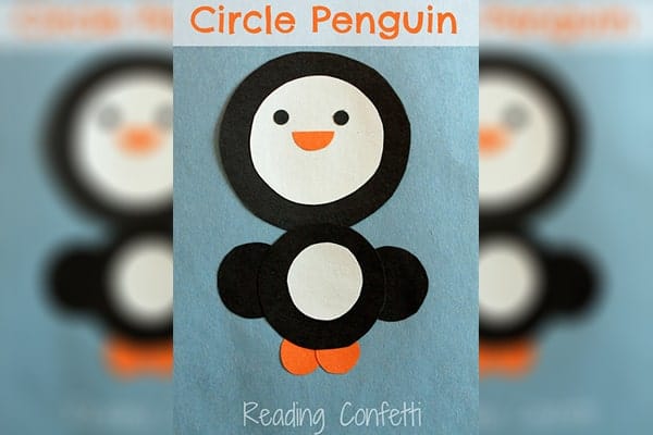 Paper cuting Circle penguin-min