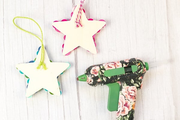 DIY Button Star Ornament