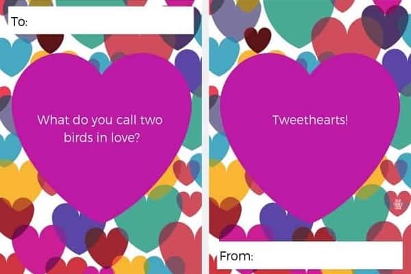 Valentine Card With Silly Jokes