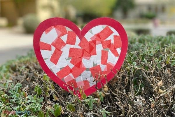 Valentine Hearts Sun-catcher Kit - Lake Champlain Waldorf School