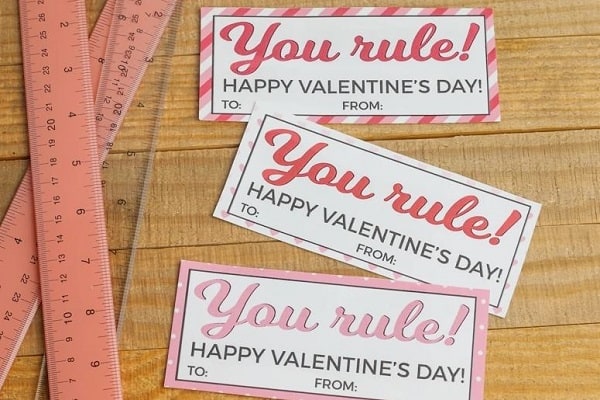 You Rule Valentine Card
