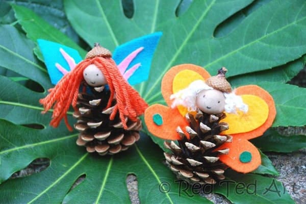 paper cuting used for pinecone butterfly-min