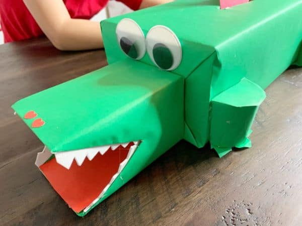 Alligator Valentines Box