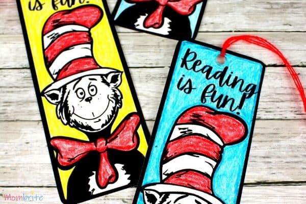 Cat in the Hat Bookmark Featured Image