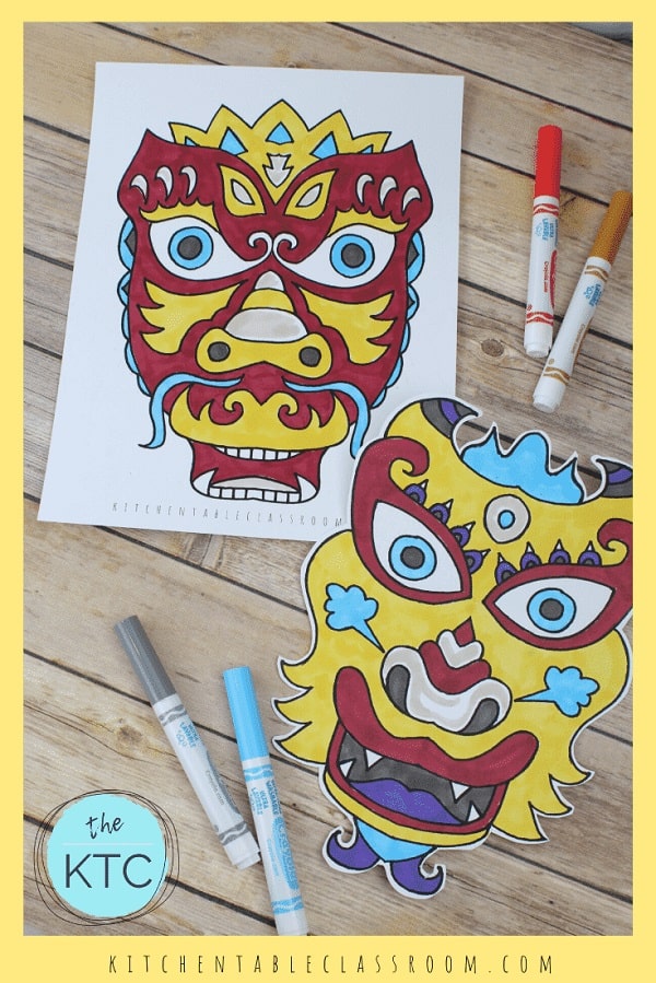 Chinese Dragon Masks 