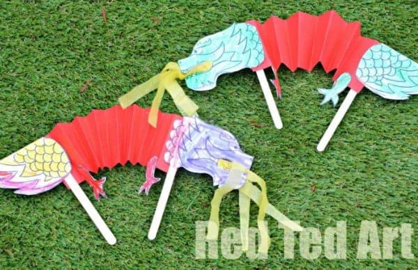 Chinese New Year Dragon Puppet