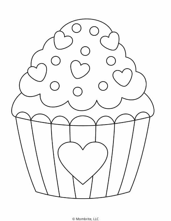 Free Printable Heart Templates and Coloring Pages | Mombrite