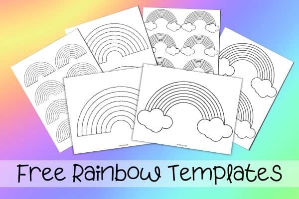 Free Rainbow Templates