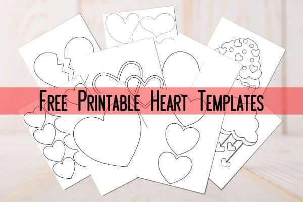 free printable heart templates and coloring pages mombrite