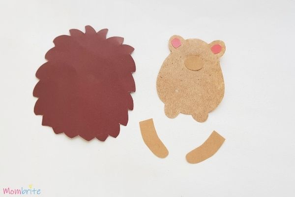 Hedgehog Craft Step 3