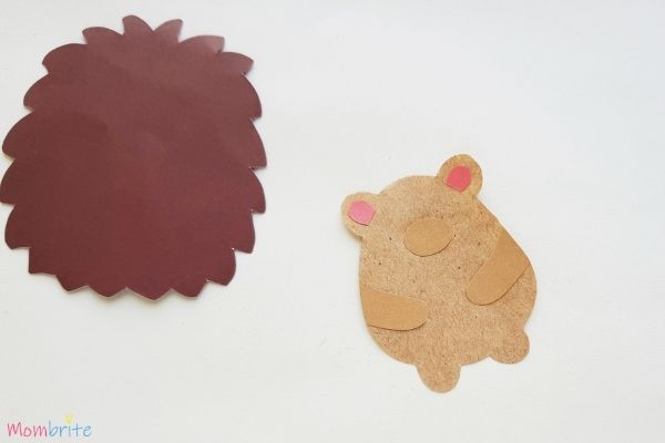 Hedgehog Craft Step 5