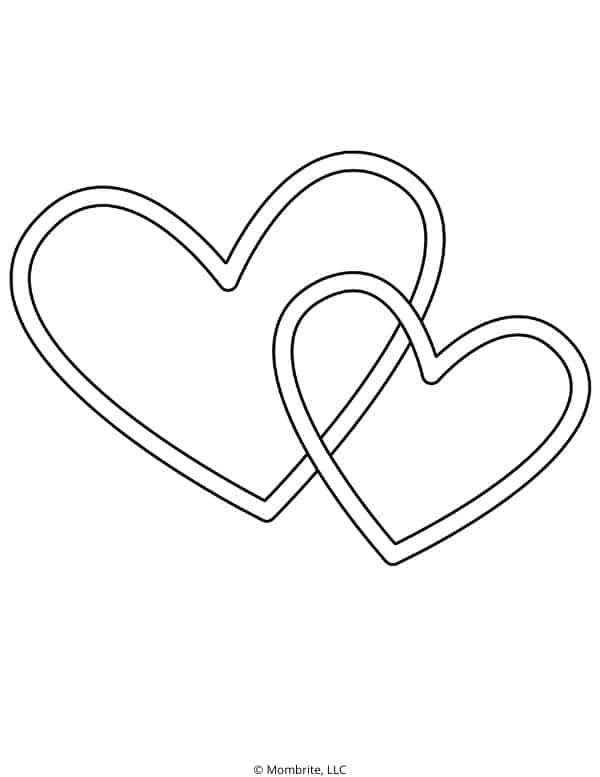 print heart template printable free bmp pro