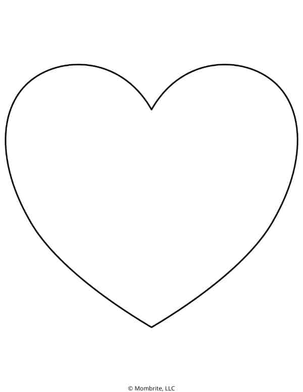 free printable heart templates and coloring pages mombrite