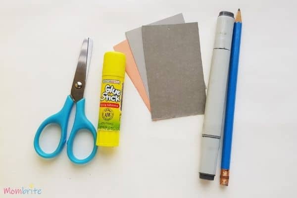 Paper Elephant Craft Materials