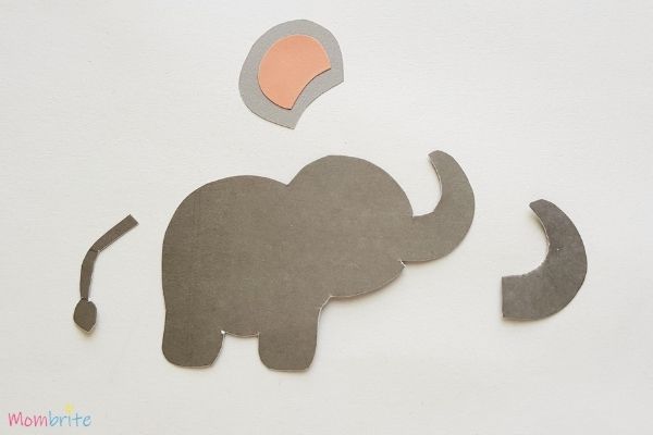 Paper Elephant Craft Step 3