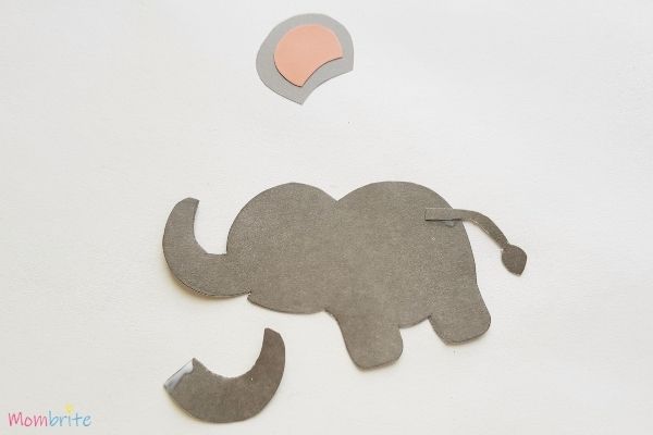 Paper Elephant Craft Step 4