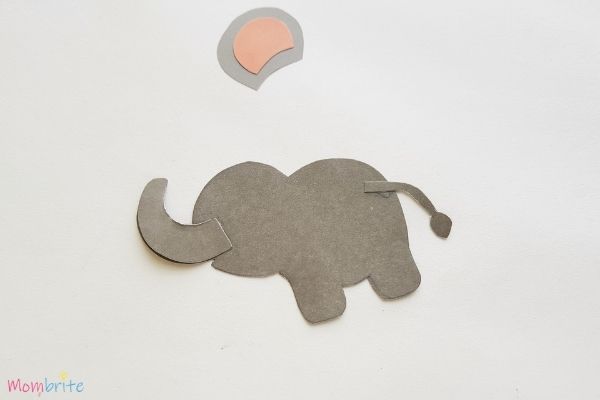 Paper Elephant Craft Step 5