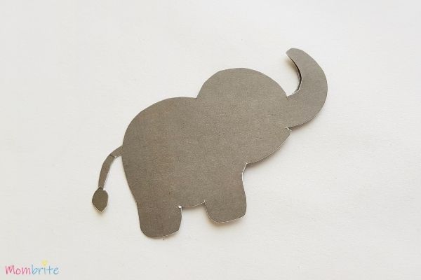 Paper Elephant Craft Step 6