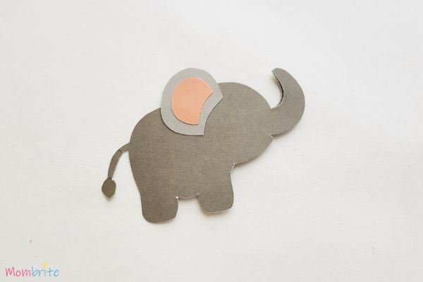 Paper Elephant Craft Step 7