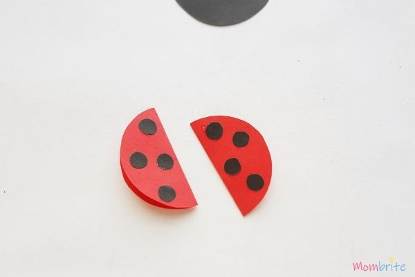 Paper Ladybug Craft Wings (1)