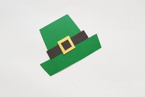 Paper Leprechaun Craft Assemble Hat